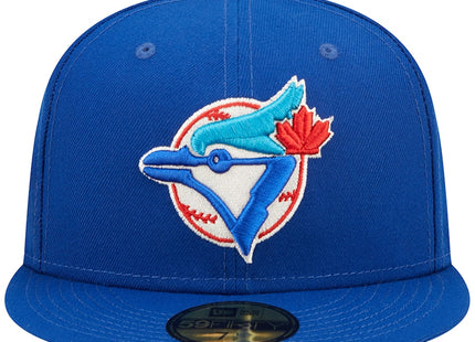Pop Sweat Toronto Blue Jays New Era band Undervisor 1992 MLB World Series Cooperstown Collection 59FIFTY Fitted Hat - Royal
