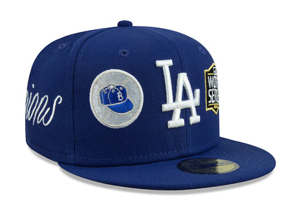 Men's Los Angeles Dodgers New Era Royal Historic World Series Champions 59FIFTY Fitted Hat