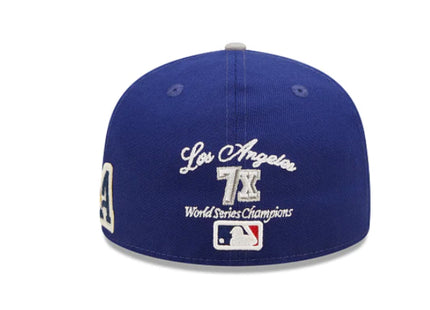 Letterman Los Angeles dodgers 59FIFTY Fitted