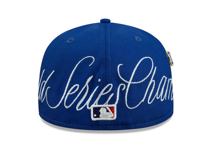Men's Chicago Cubs New Era Royal Historic World Series Champions 59FIFTY Fitted Hat