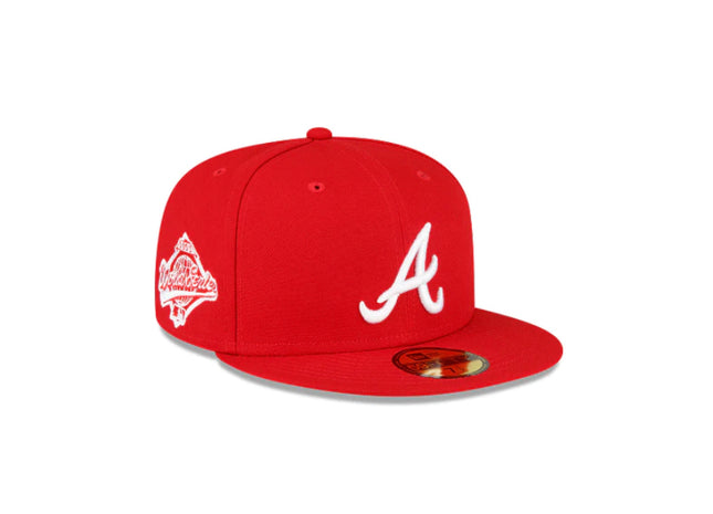 ATLANTA BRAVES Sidepatch Red 59FIFTY Fitted