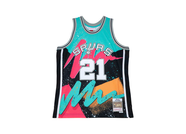 Men Hyper Hoops Swingman Tim Duncan San Antonio Spurs 1998-99 Jersey