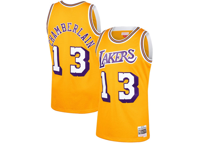 Men LA Lakers Wilt Chamberlain Jersey
