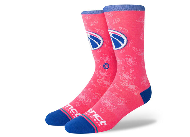 Washington wizards NBA X STANCE 2023 CITY EDITION CREW SOCKS