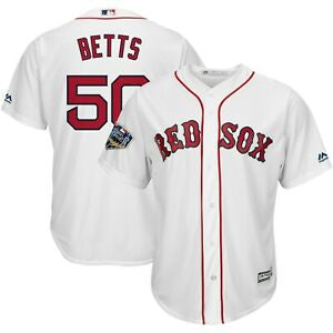 Boston Red sox Mookie Betts Majestic Jersey World Series