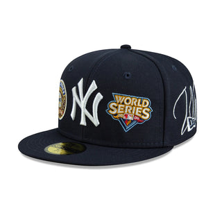 Men's New York Yankees New Era Navy Historic World Series Champions 59FIFTY Fitted Hat