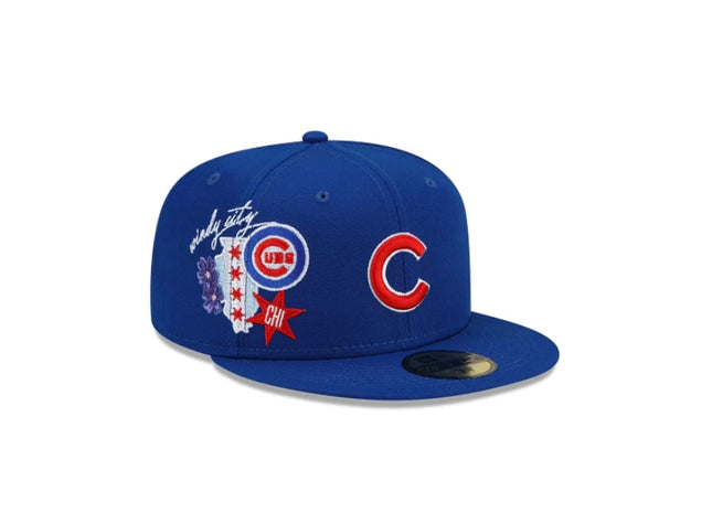 Cluster Chicago Cubs City Cluster 59FIFTY Fitted