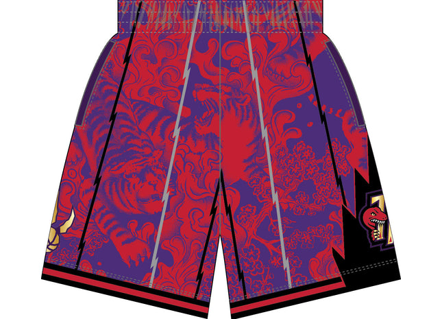 Men Water Tiger Men Toronto raptors shorts