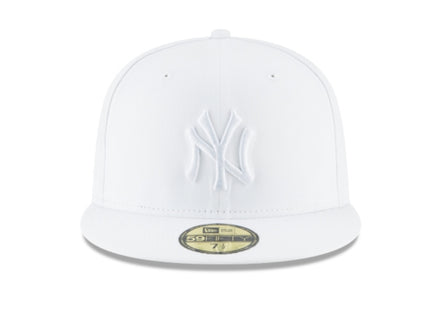 NEW YORK YANKEES WHITEOUT BASIC 59FIFTY FITTED