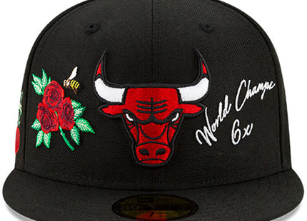 New Era Chicago Bulls Mens Red Icon 2 59FIFTY Fitted Hat