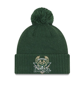 Knit MILWAUKEE BUCKS TIP OFF POM KNIT
