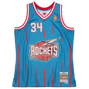 Men Reload Swingman Hakeem Olajuwon Houston Rockets 1996-97 Jersey