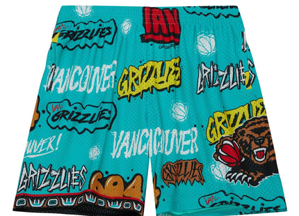 Men Slap Sticker Swingman Vancouver Grizzlies 1998-99 Shorts
