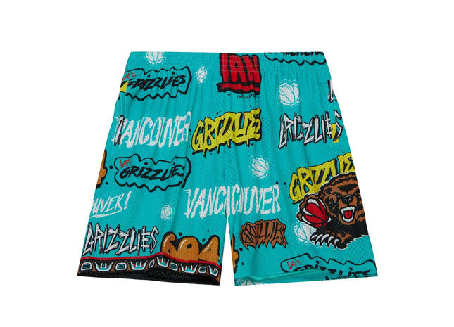 Men Slap Sticker Swingman Vancouver Grizzlies 1998-99 Shorts