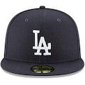 Los Angeles Dodgers New Era Fashion Color Basic 59FIFTY Fitted Hat - Navy