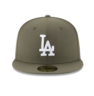 LOS ANGELES DODGERS OLIVE 59FIFTY FITTED