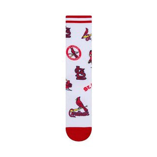 Cardinals mix crew socks