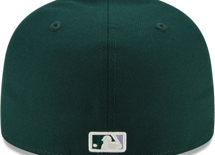 Pop Sweat Men's Oakland Athletics New Era Green Pop  Undervisor World Series 1974 Cooperstown Collection 59FIFTY Fitted Hat