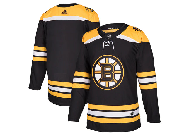 Men's Boston Bruins adidas Black Home Authentic Blank Jersey