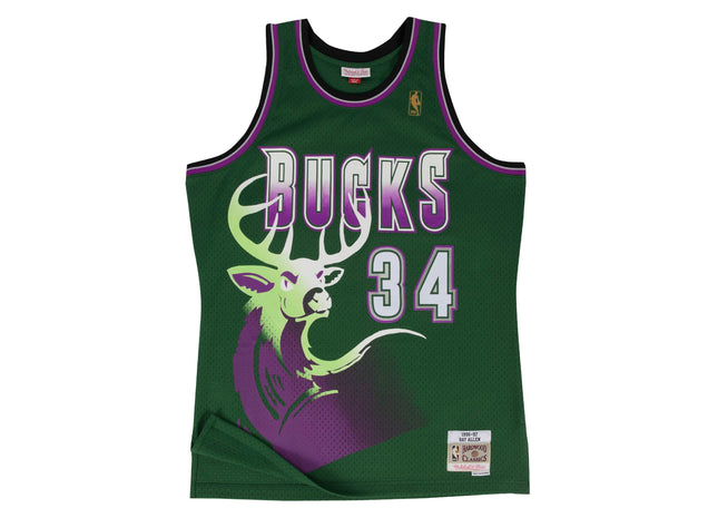 Youth Swingman Jersey Milwaukee Bucks 1996-97 Ray Allen