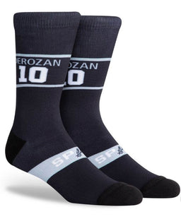 NBA San Antonio Spurs Hi-Wire Crew Socks
