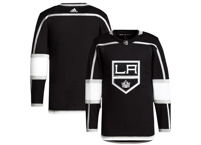 Men's Los Angeles Kings adidas Black Home Primegreen Authentic Pro Blank Jersey